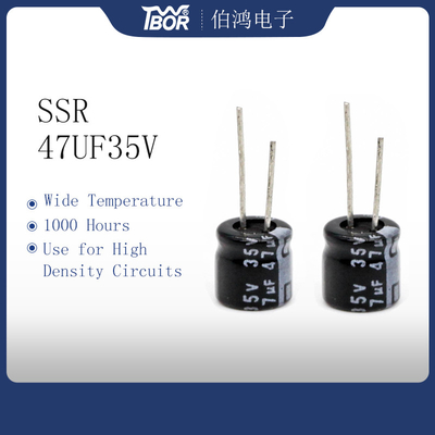 47uf35v ηλεκτρολυτικός πυκνωτής 6.3x7 αργιλίου