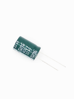 33UF400V ακτινωτός ηλεκτρολυτικός πυκνωτής 16x25 10000 ώρες εξαιρετικά μακράς διαρκείας