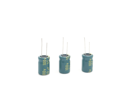 Ηλεκτρολυτικός πυκνωτής 10X20mm αργιλίου υψηλής συχνότητας 100uF 80V 5000 ώρες