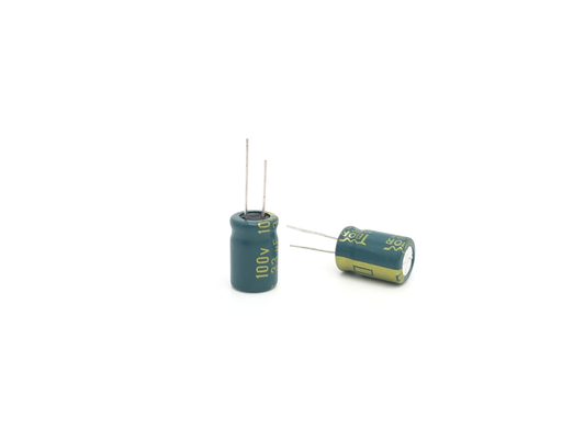 Ηλεκτρολυτικός πυκνωτής 10X20mm αργιλίου υψηλής συχνότητας 100uF 80V 5000 ώρες