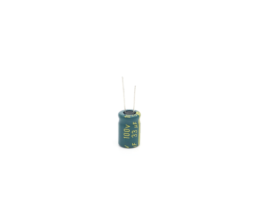 Ηλεκτρολυτικός πυκνωτής 10X20mm αργιλίου υψηλής συχνότητας 100uF 80V 5000 ώρες