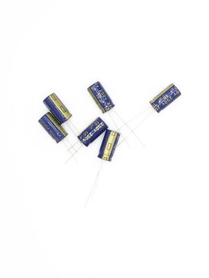 10UF 250V 8x16mm ακτινωτή ηλεκτρολυτική ανοχή πυκνωτών 20%