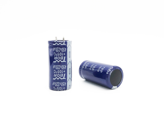 Ηλεκτρολυτικός πυκνωτής υψηλής τάσης 220UF 450V μακρά ζωή 3000 ωρών