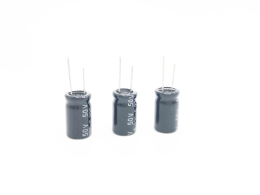 Ηλεκτρολυτικοί πυκνωτές 10X17MM αργιλίου SMR 220UF 50V ακτινωτοί
