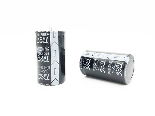 Θραύση TRR 10000UF80V στην ηλεκτρολυτική ευρεία θερμοκρασία πυκνωτών