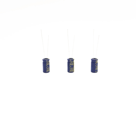 1UF400V 6.3X12MM ακτινωτή ευρεία θερμοκρασία πυκνωτών αργιλίου ηλεκτρολυτική