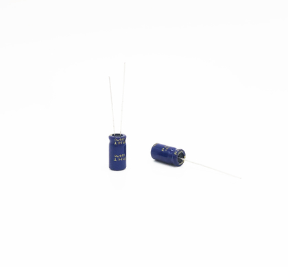 1UF400V 6.3X12MM ακτινωτή ευρεία θερμοκρασία πυκνωτών αργιλίου ηλεκτρολυτική