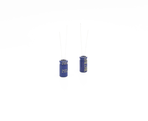 1UF400V 6.3X12MM ακτινωτή ευρεία θερμοκρασία πυκνωτών αργιλίου ηλεκτρολυτική