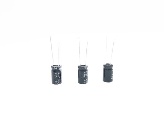 220UF50V 10X17mm μικροσκοπικός ακτινωτός τύπος πυκνωτών