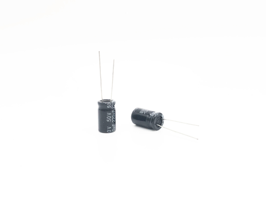220UF50V 10X17mm μικροσκοπικός ακτινωτός τύπος πυκνωτών