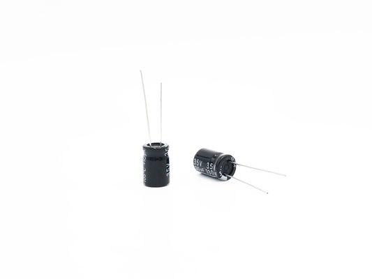 Μικροσκοπικός πυκνωτής 330UF35V 10X15mm του TW BOR ακτινωτοί ηλεκτρολυτικοί πυκνωτές