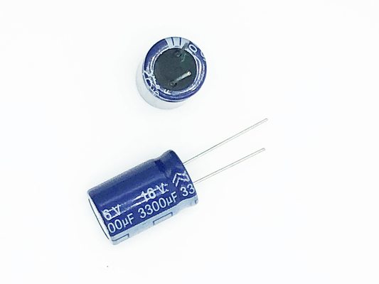 ηλεκτρολυτικός πυκνωτής πυκνωτών 3300uf 16v υψηλής συχνότητας 13x30mm