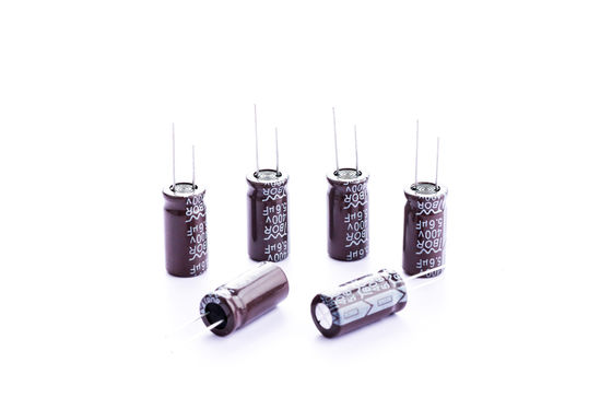 ακτινωτοί ηλεκτρολυτικοί πυκνωτές 5.6uF 400v 10x16mm υψηλό ρεύμα κυματισμών