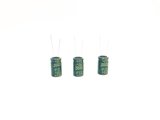 ηλεκτρολυτικός πυκνωτής 33UF250V αργιλίου 13x20mm ακτινωτός