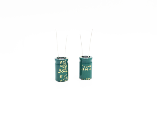 ηλεκτρολυτικός πυκνωτής 33UF250V αργιλίου 13x20mm ακτινωτός