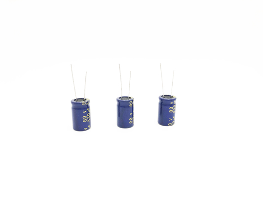 ακτινωτός ηλεκτρολυτικός πυκνωτής 16x20MM 470UF80V