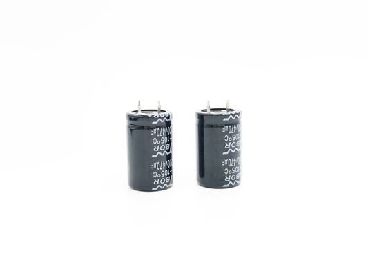 Θραύση 25X30MM στον πυκνωτή παροχής ηλεκτρικού ρεύματος μετατροπής πυκνωτών 470UF200V