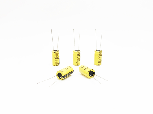 υψηλής θερμοκρασίας πυκνωτής 6.8uF400V 10x13mm για το φως των οδηγήσεων