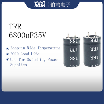 Θραύση 6800UF100V 25x30mm στις παροχές ηλεκτρικού ρεύματος μετατροπής πυκνωτών UPS