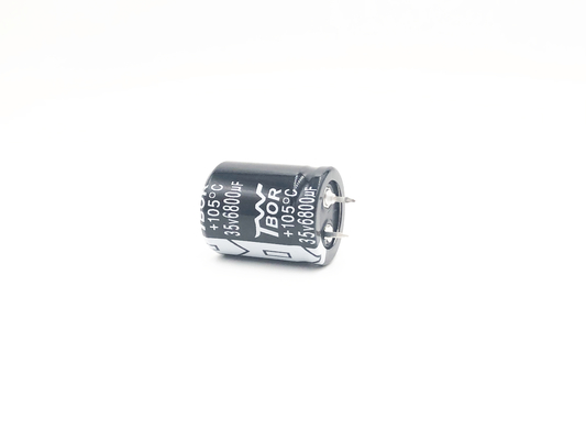 Θραύση 6800UF100V 25x30mm στις παροχές ηλεκτρικού ρεύματος μετατροπής πυκνωτών UPS