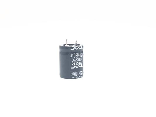 Θραύση 180UF450V 25x40mm στην ευρεία θερμοκρασία RoHS πυκνωτών δύναμης